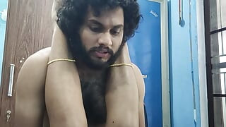 Saree romance long lip lock with hard fuck by indian couple