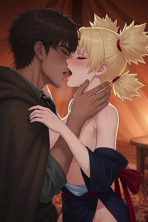 Temari es una zorra, termina montando la gran polla de un extraño y destrozando su coño - sexo anal- contenido generado por ia