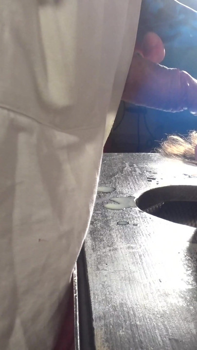 Thrilling moment from "Facefucked in Pillory by cock and a Bad Dragon - Little Sunshine MILF"
