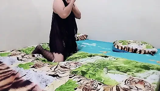 Beautiful Muslim girl wearing hijab in neighbor's fucking all the way