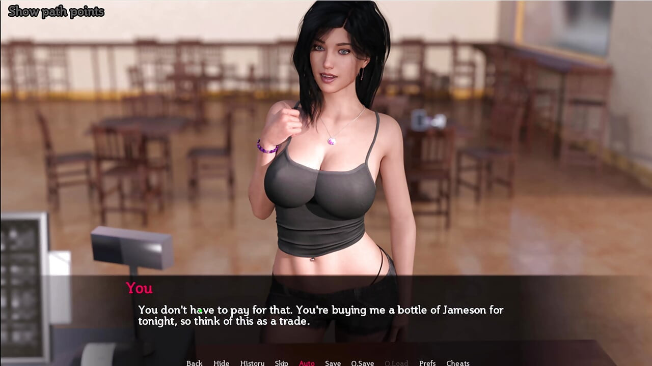 Халяву #4, Alicia засветила мне, а Leah трахнула меня