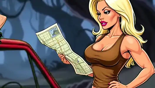 Crystal Lake Kampında Çılgın Sikişiyor. Cartoon Horror Parody