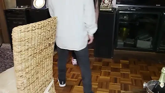 Masked Amateur Swinger Wife Deepthroats Big Cock Passionately