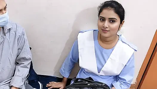 Indische bengali schönes studenten-sexvideo beim lehrer zu hause.