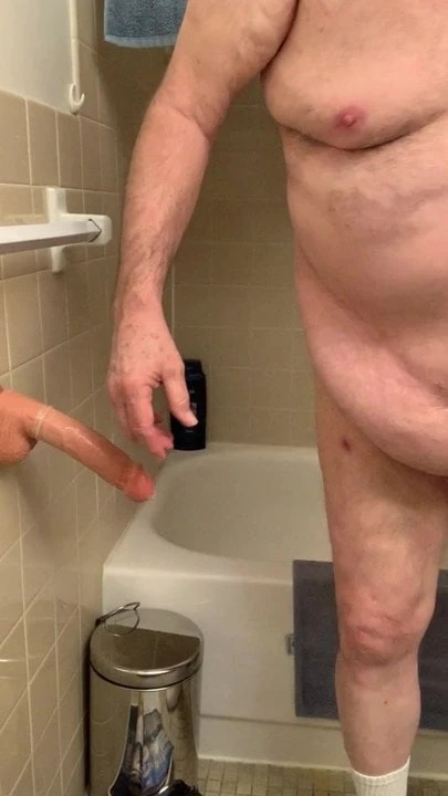 Fucking myself with a dildo