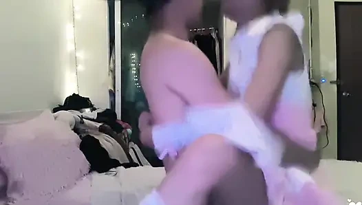 Cherry pink maid