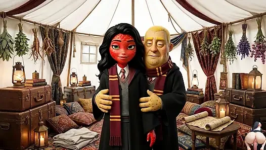 Фрукты серии: Эпизод 2 - симпатичная клубничная ведьма и волшебник по картофелю делятся волшебным