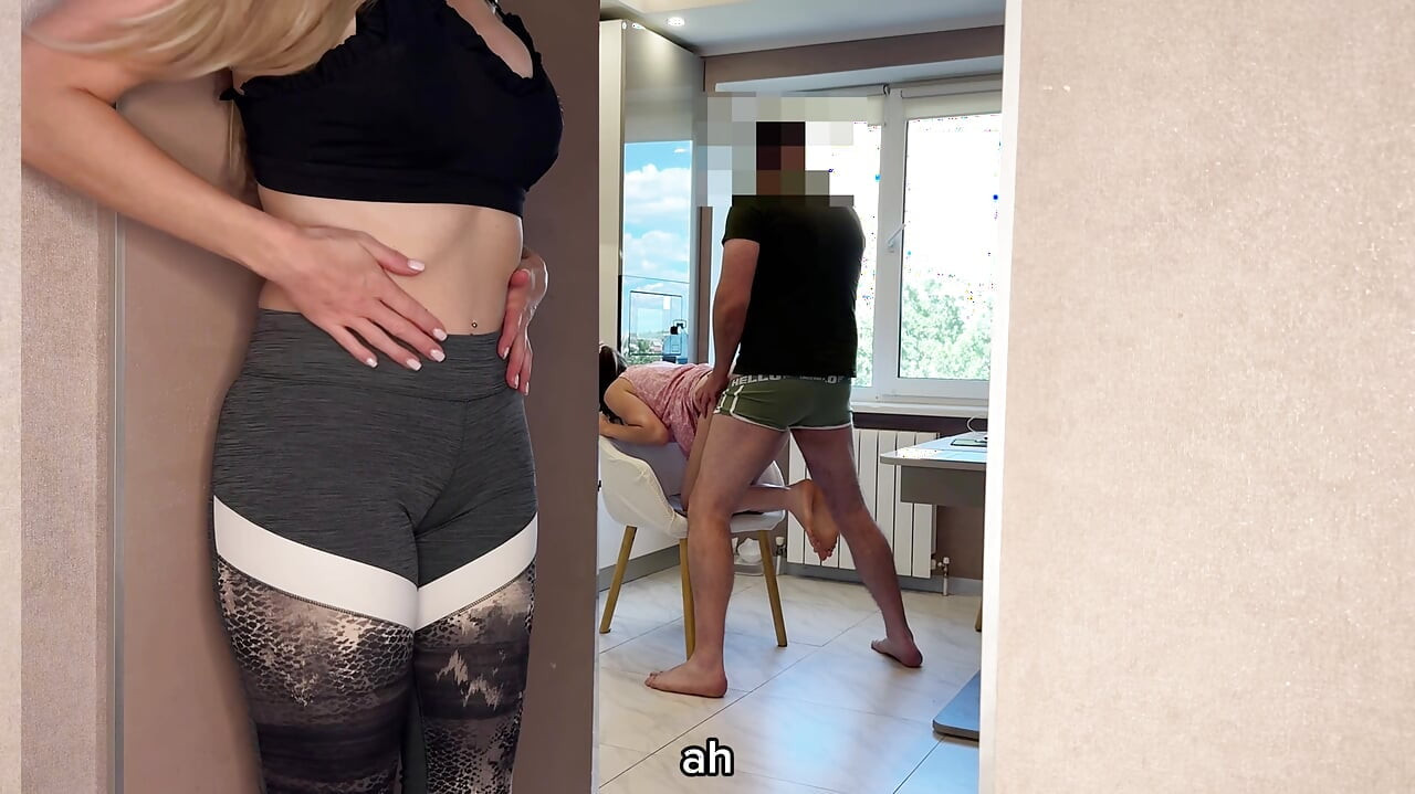 Hot Stepmom Pounced On Me And Fucked Me After My Sex With Girlfriend - Russian Amateur With Talk And English Subtitles