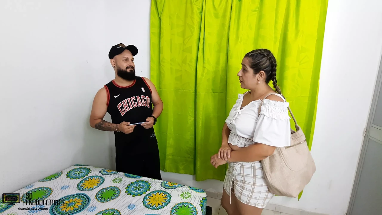 My stepmother's whore hires a woman to fix our house and I end up fucking her