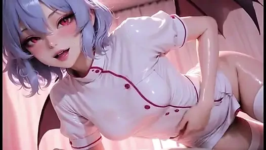 Baştan çıkarıcı anime kızları kışkırtıcı kıyafetlerle azdırıyor sfw set 9