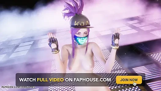 Aespa - armageddon - akali sexy nackter tanz