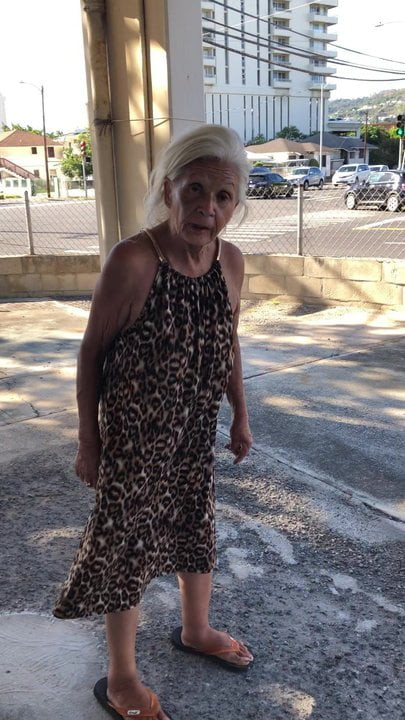 Street grannie