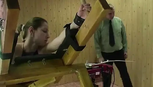 Shannon Spanking Machine - Caning