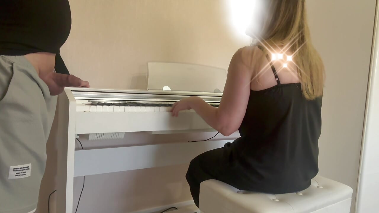 Piano Teacher - I cum on my piano teacher