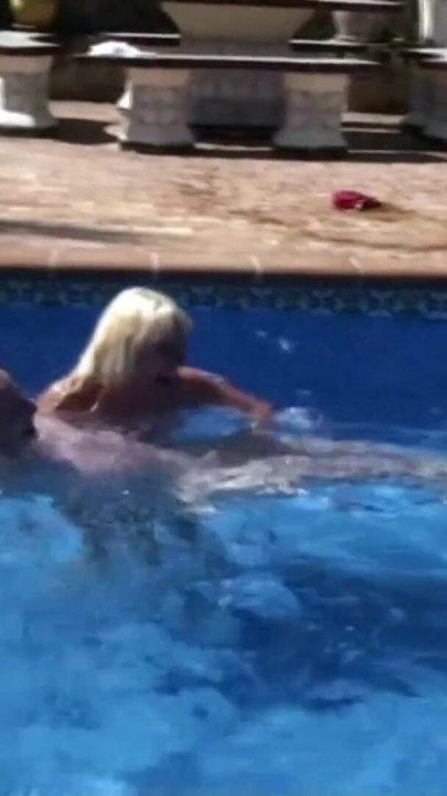 Stunning moment from "German Mature Seduce Young Boy to Fuck at Pool in Holiday"
