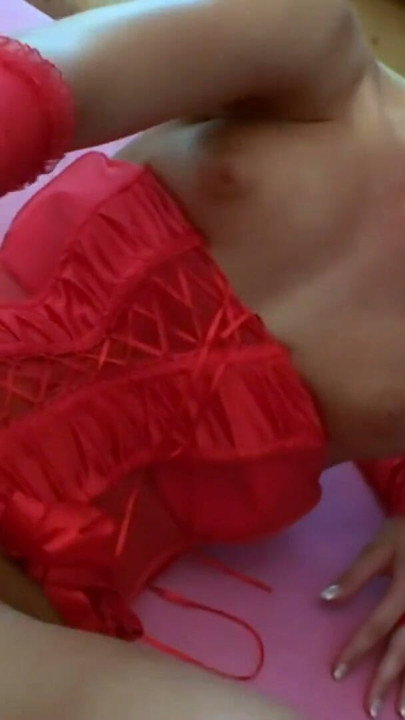 Rote Dessous Schlampe POV | Clip 3