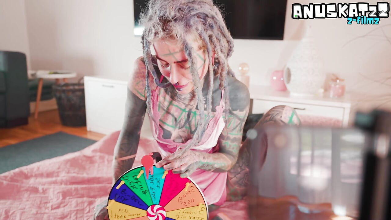 Tattooed Camgirl's Live Show Interrupted by Rough Surprise Fuck