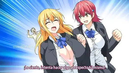 A high sch00l student with his two classmates on a public outingIkkyuu Nyuukon 02 Sub espaol