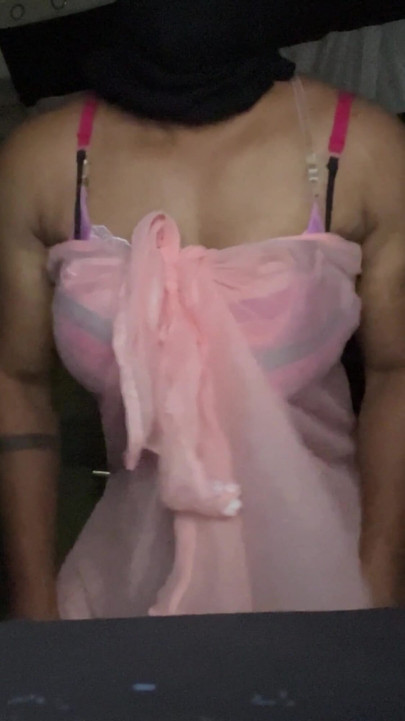 Epic moment from "crossdresser nighty teasing mastarbating pink panty big boobs"