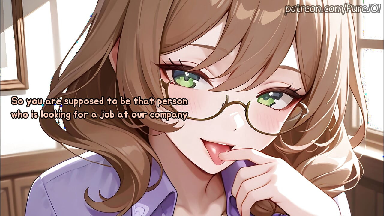 Pass 5 interviews with Genshin Impact girls to get a job (Sex JOI)