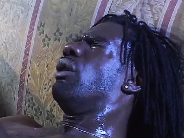 Pretty blonde slut loves to get her asshole filled with black dick on the sofa