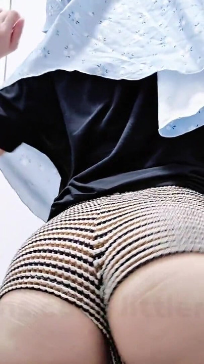 A Malaysian Hijabi Girl In Shorts Showing Off Her Ass | Clip 2