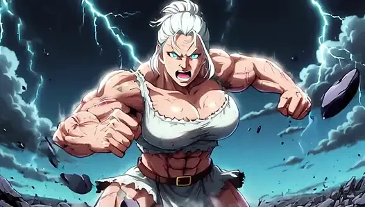 Ai seksi süper kahraman aksiyon klipleri