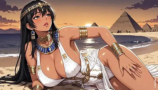 137. Egyptian beauty relax (Ai animation)