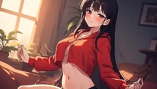 AI Anime Hentai Uncensored, Uncensored video of 18 Year old Teen Hentai MILF, 3D Hentai Cartoon on closeup by Kiidzy Animates