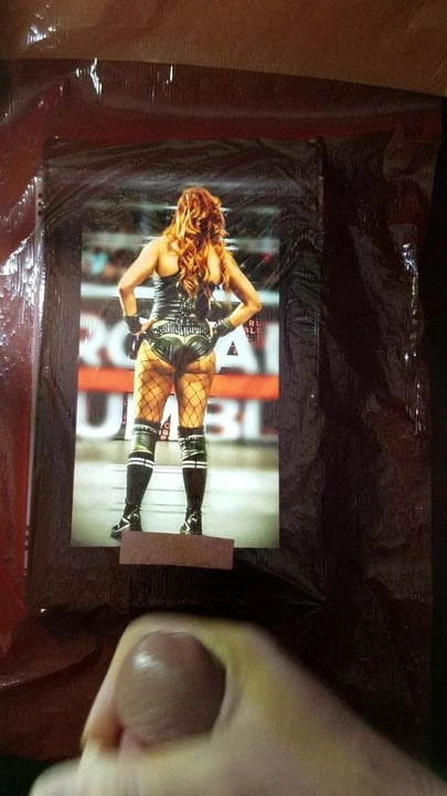 WWE Becky Lynch cumtribute #2