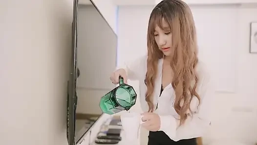 Petite Chinese cutie got banged