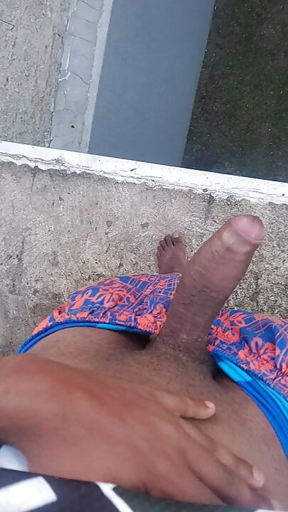 playing with the dick