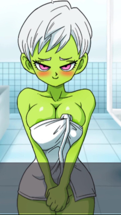 Dragon Ball lost chapter - de mooie Cheelai speelt met Broly's pik | Clip 1