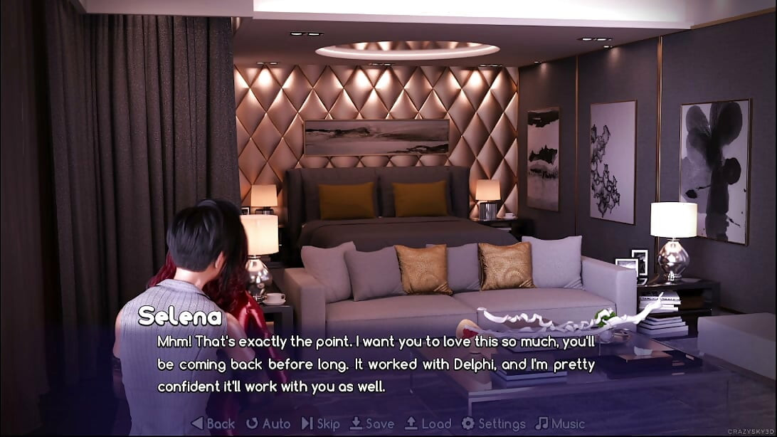 Sky Resort Gameplay Del 8 - De sexuella behoven tar över, trans Selena onanerar Scarlet