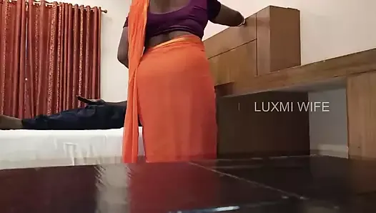 Owner Fucking Servant in Sexy Saree - Very Erotic