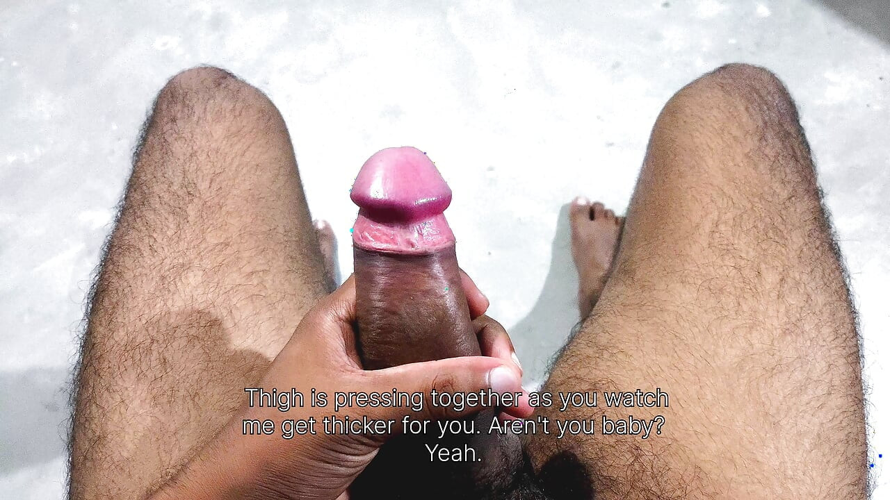 Talking Dirty and moaning for huge orgasm and cumshot