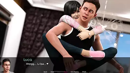 Lisa n ° 21 - Luca Fitness 1 - jeux porno, hentai 3D, jeux pour adultes, 60 fps