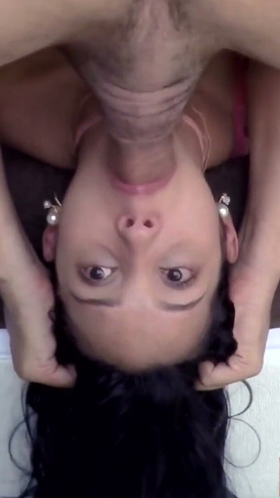 Big Tits Latina Babe Deepthroating Big Cock | Clip 1