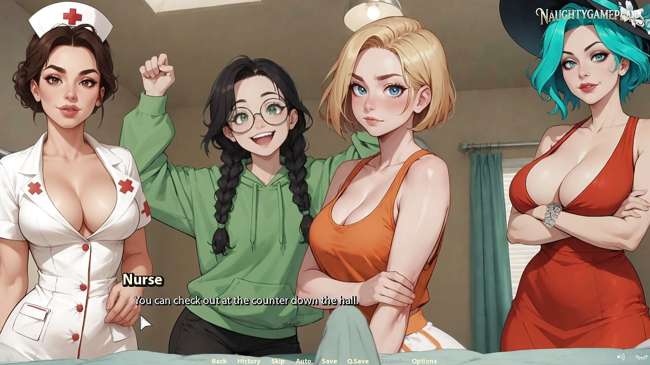 Erection In Front of Sexy Hot Girls - Moonripple Lake 07 By BCG 3D Hentai Porn Game
