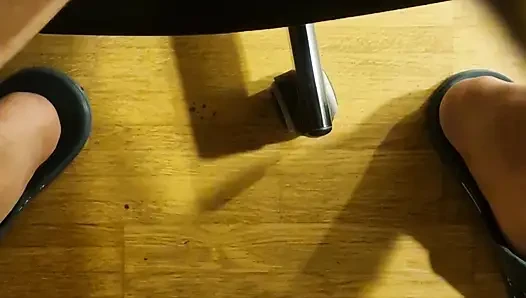 Pompa ve ses çalma seansı -- yumuşak silikon çubuklar
