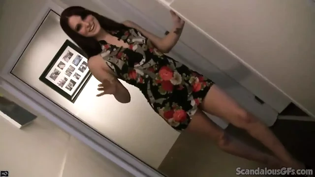 Hot girlfirend blows and deep throats on cam