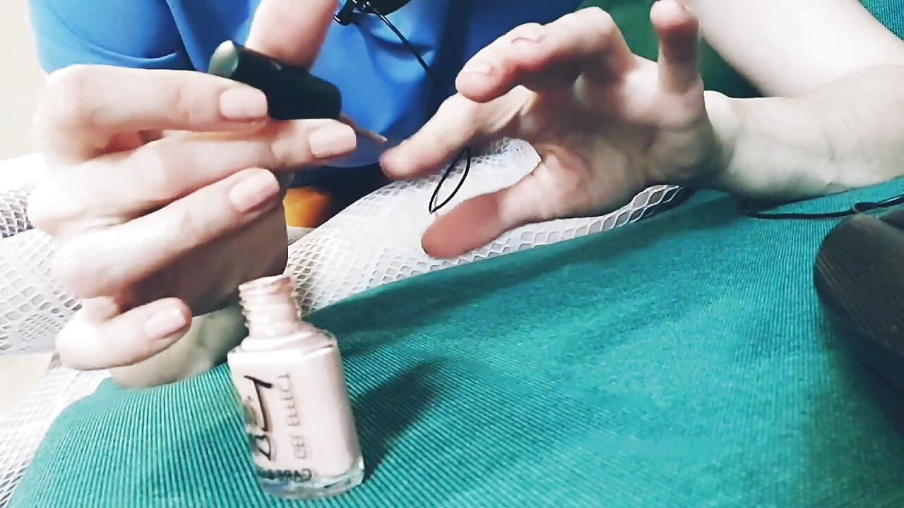 Я намалював свої нігті. Asmr