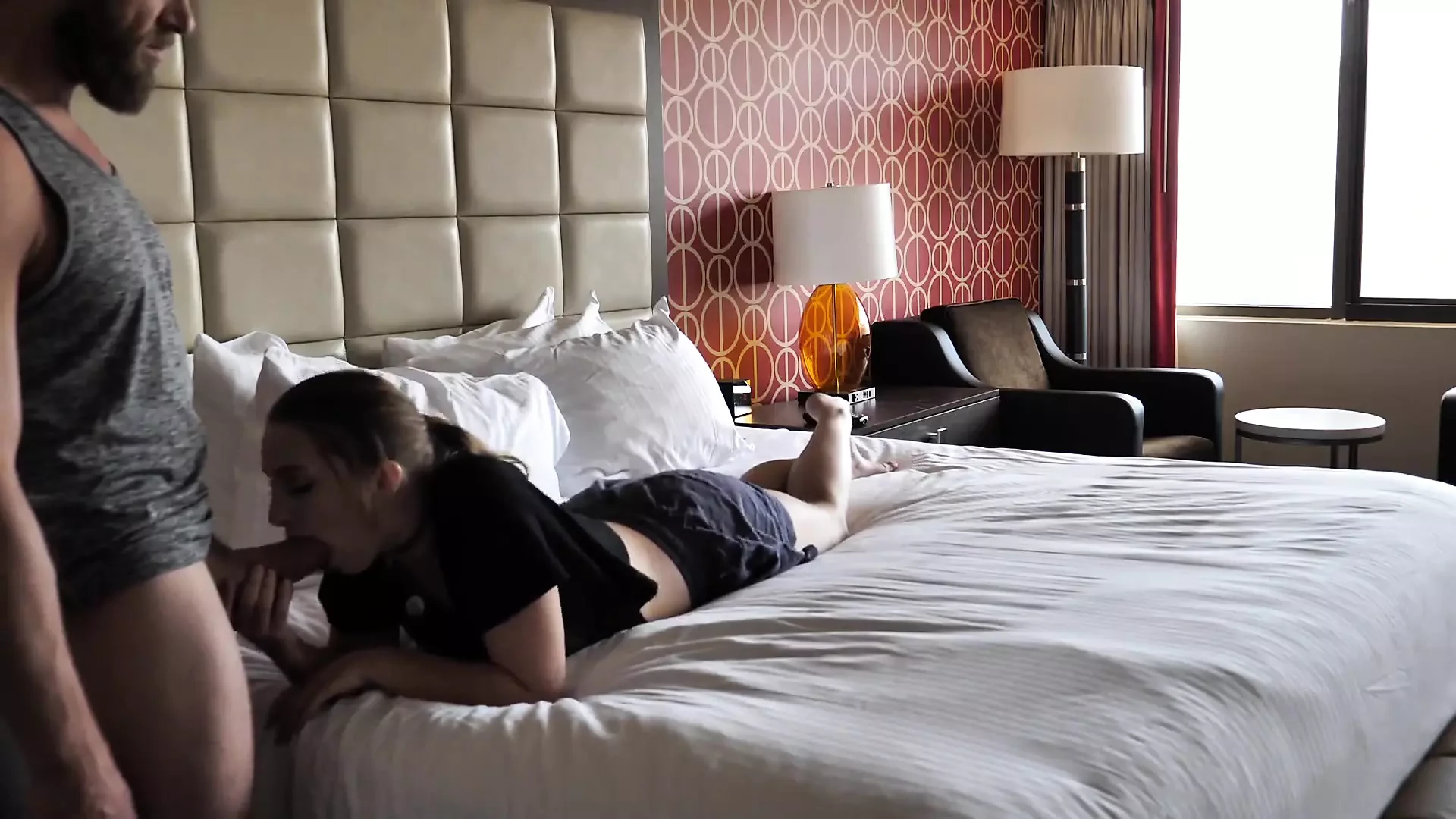 Vegas Vacation Amateur Couple Creampie