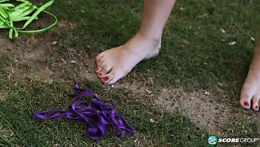 Alexya was Born to Play in this Tropical Paradise