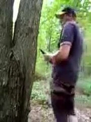 Public country boy dildo play
