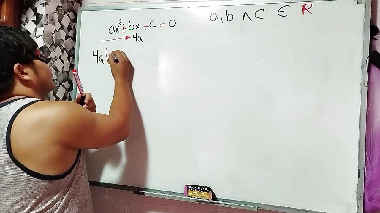 29 Algebra: Sexual Demonstration of the Equation of the Second Degree