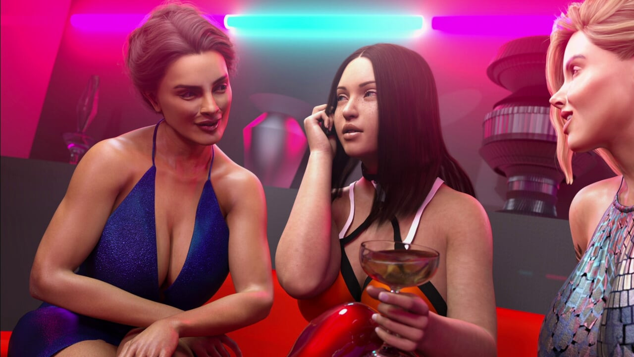 ルナは2人の風成がVIPボックスでスリーサムを求めて驚いた