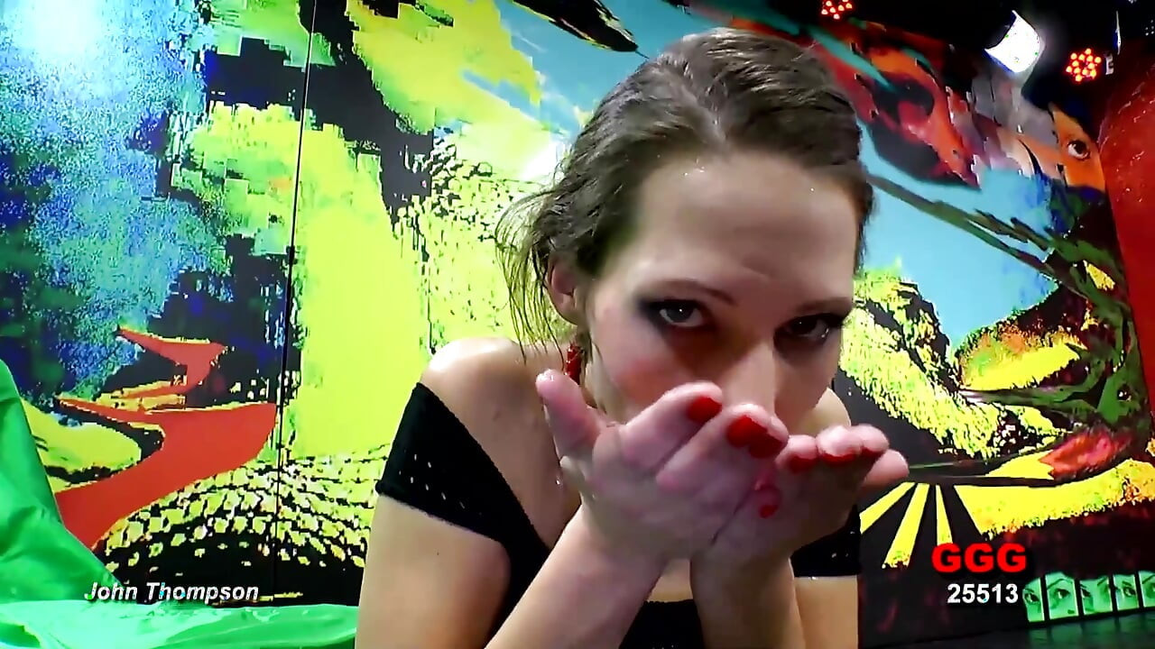 Viktoria Swallows Cum and Rims Ass in Wild Ggg Bukkake