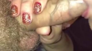 Wife sucking cock