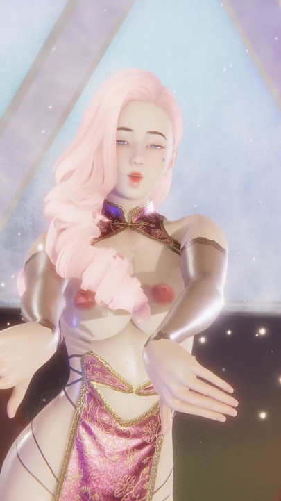 Mmd Minnie - Cherry Sky - Seraphine Sexy Striptease